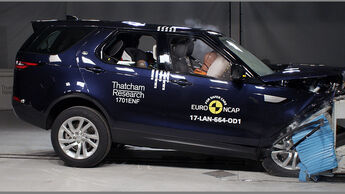 EuroNCAP Crashtest 2017 Land Rover Discovery
