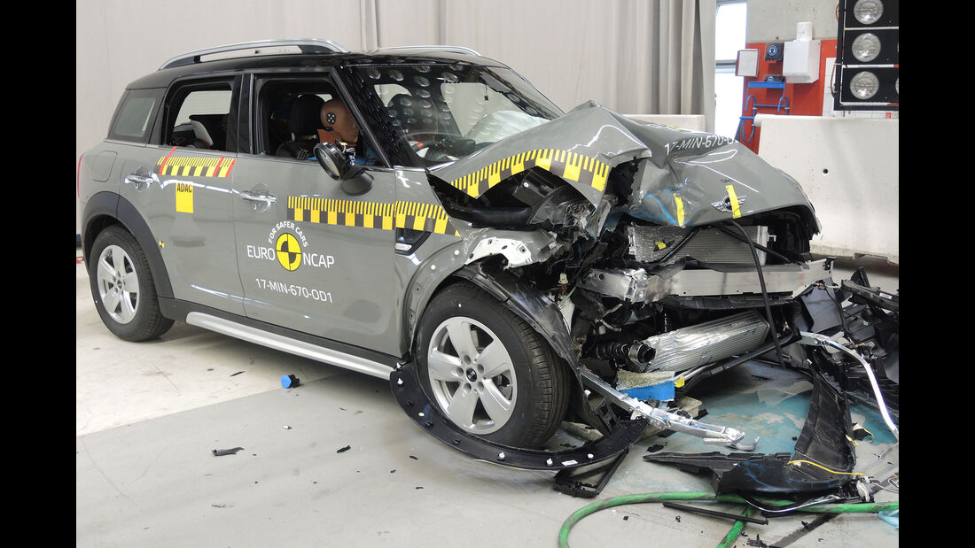 EuroNCAP-Crashtest 2017 Mini Countryman