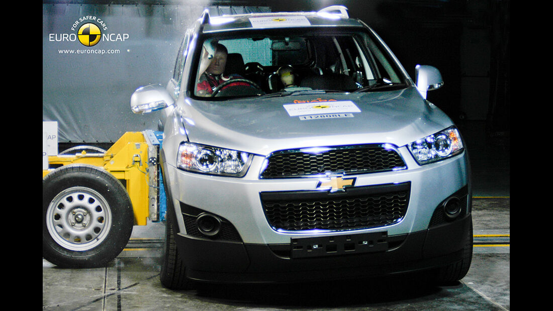 EuroNCAP-Crashtest Chevrolet Captiva