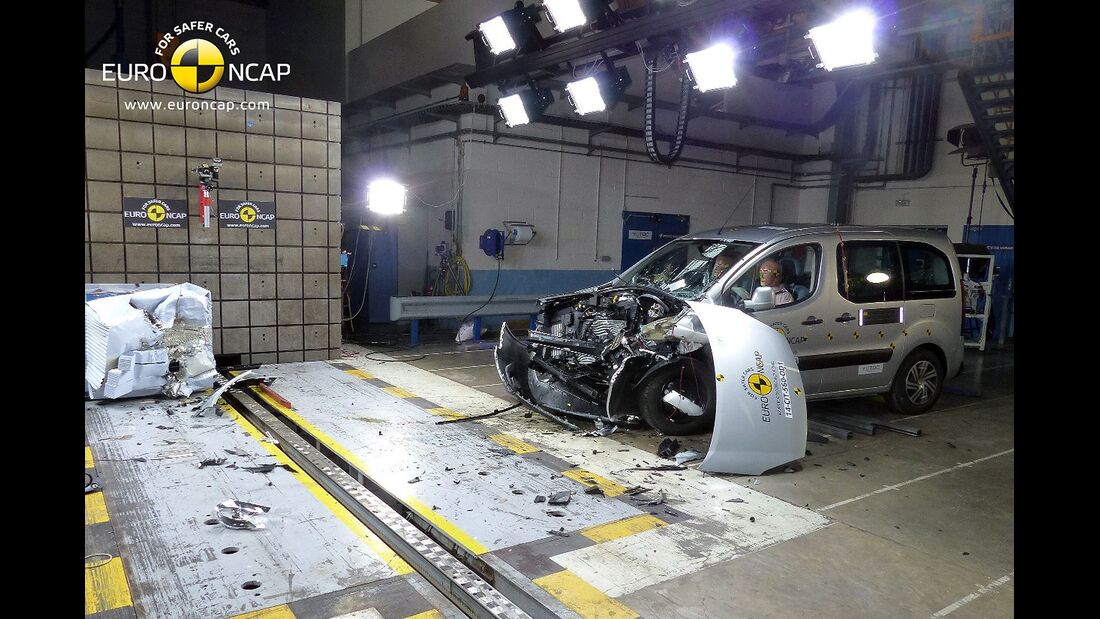 EuroNCAP-Crashtest Citroen Berlingo
