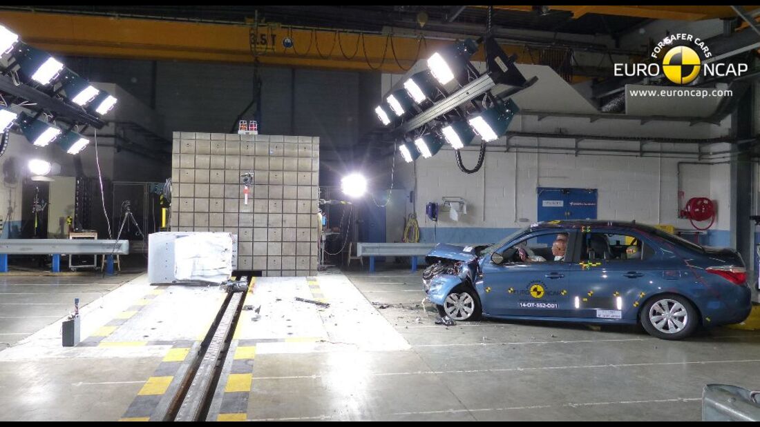 EuroNCAP-Crashtest Citroen C-Elysee