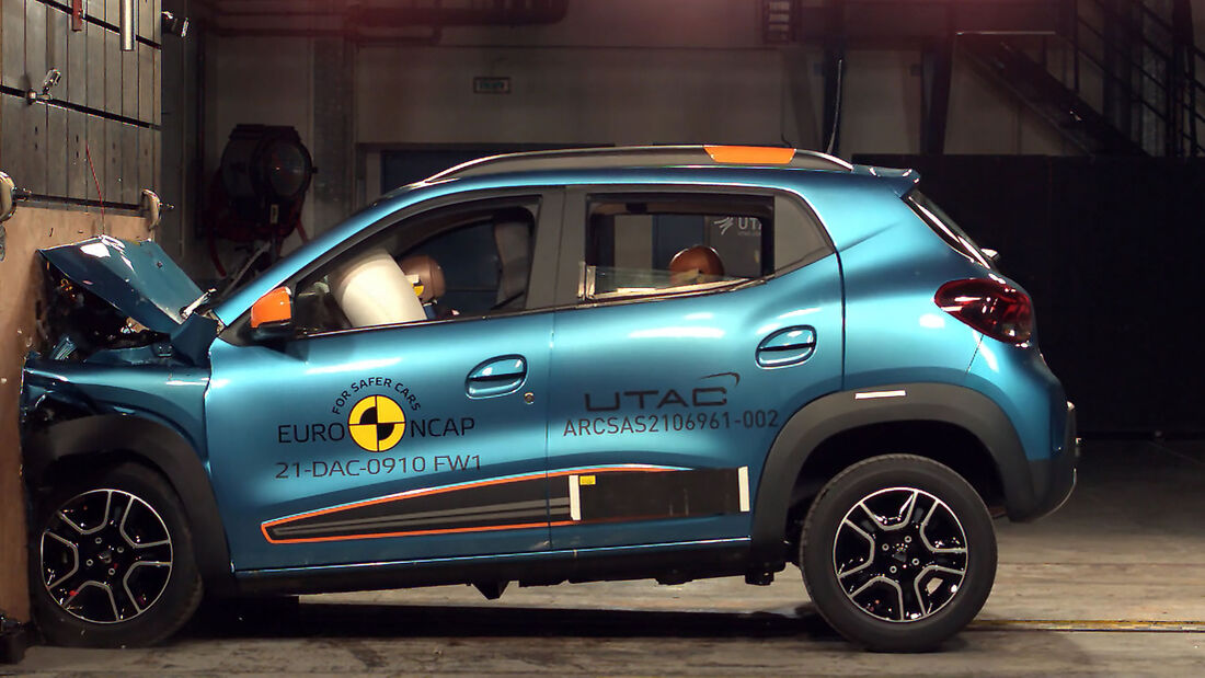 EuroNCAP Crashtest Dacia Spring