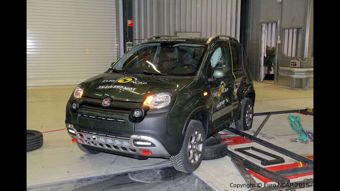 EuroNCAP-Crashtest Fiat Panda