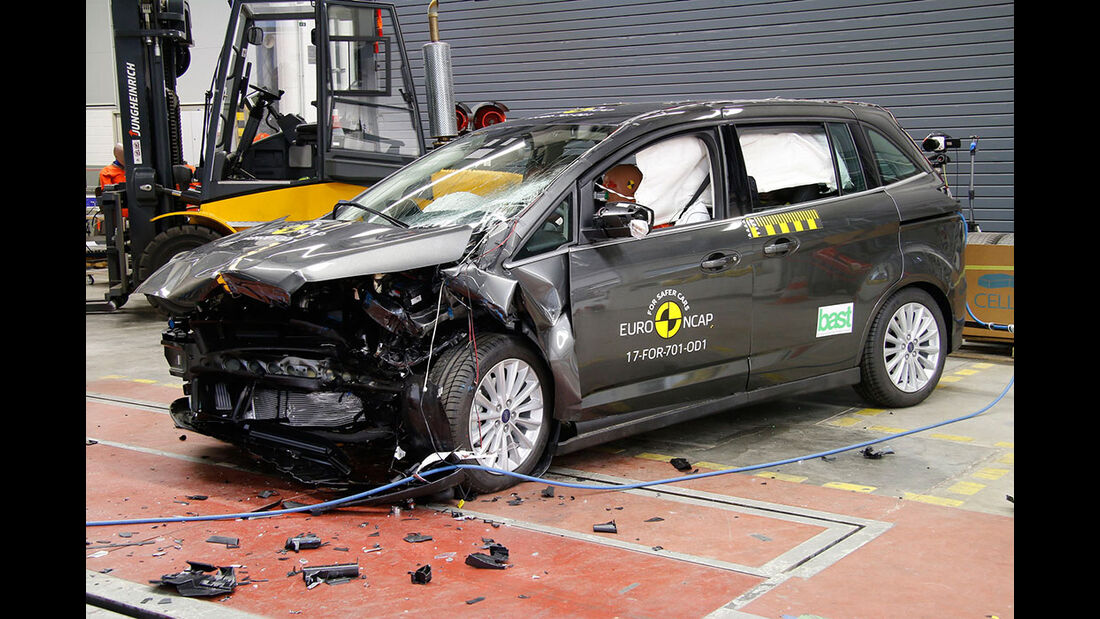 EuroNCAP Crashtest Ford Grand C-Max