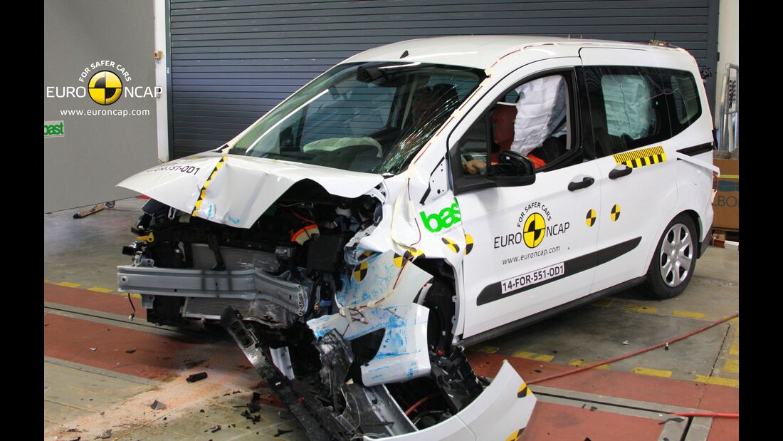 EuroNCAP-Crashtest Ford Tourneo Courier