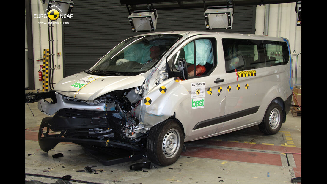 EuroNCAP-Crashtest Ford Transit Custom