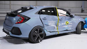 EuroNCAP Crashtest Honda Civic