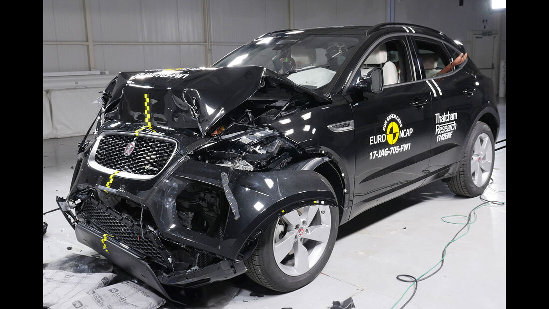 EuroNCAP Crashtest Jaguar E-Pace