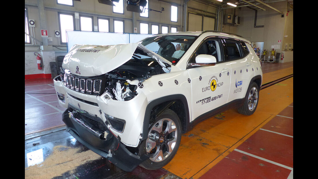EuroNCAP-Crashtest Jeep Compass