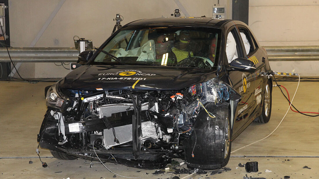 EuroNCAP Crashtest Kia Stonic