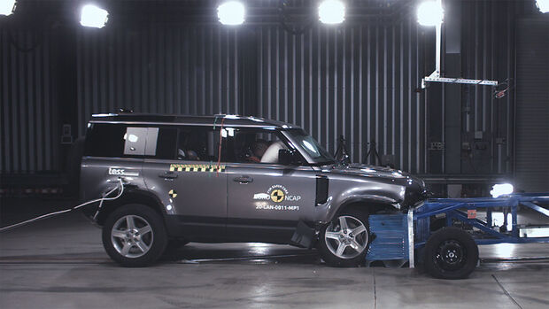 EuroNCAP-Crashtest Land Rover Defender 2020