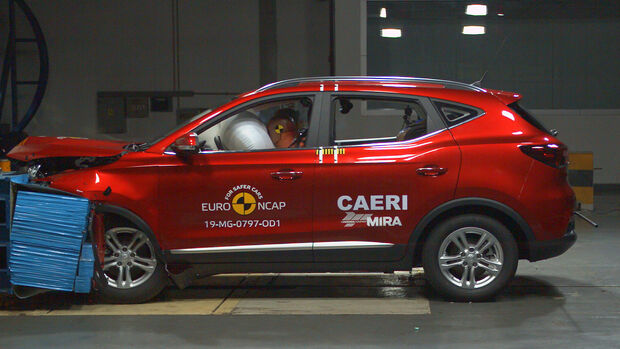 EuroNCAP Crashtest MG ZS EV
