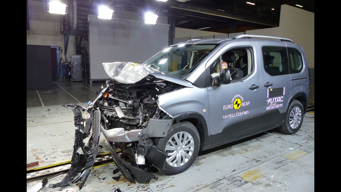 EuroNCAP Crashtest Peugeot Rifter