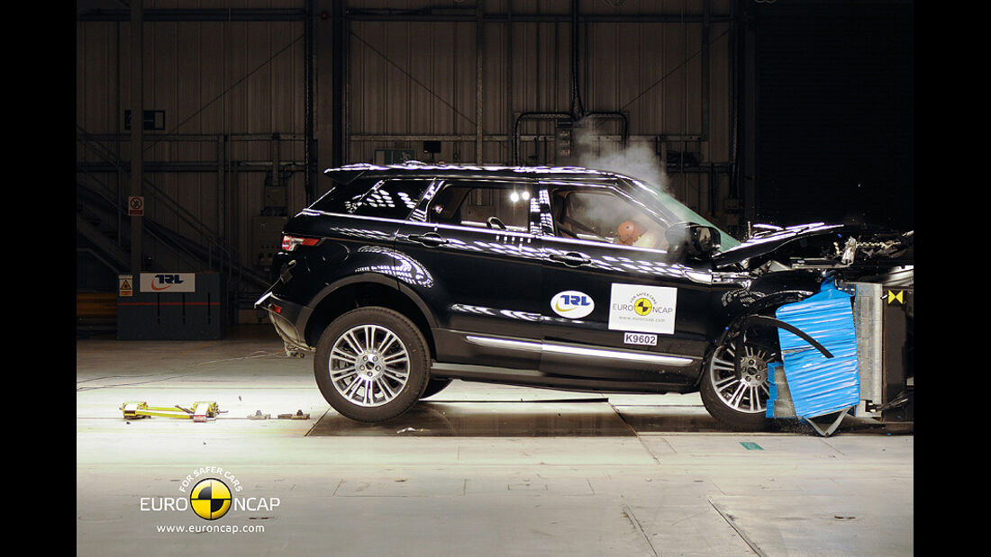 EuroNCAP-Crashtest Range Rover Evoque