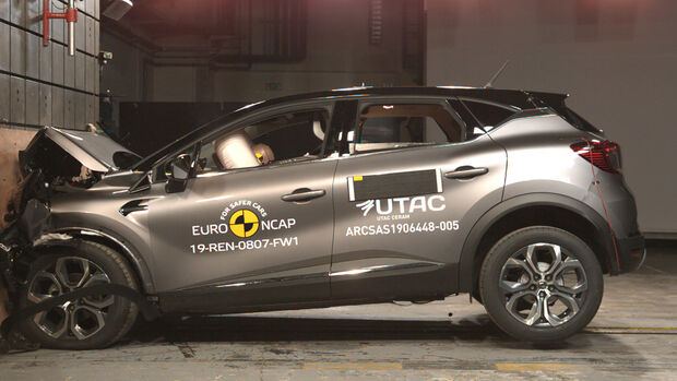 EuroNCAP Crashtest Renault Captur
