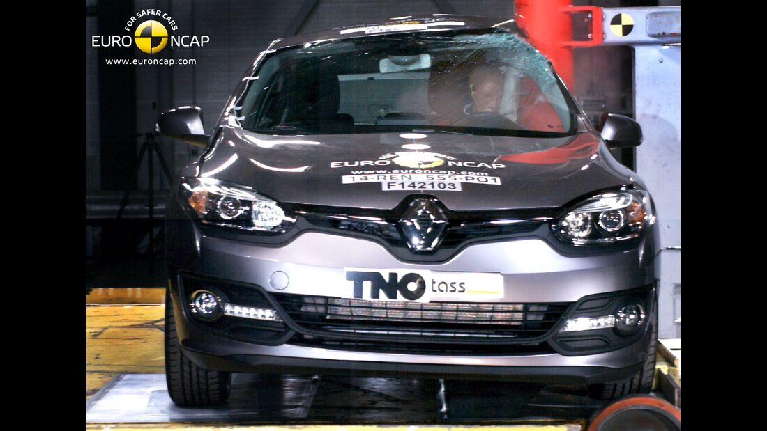 EuroNCAP-Crashtest Renault Megane