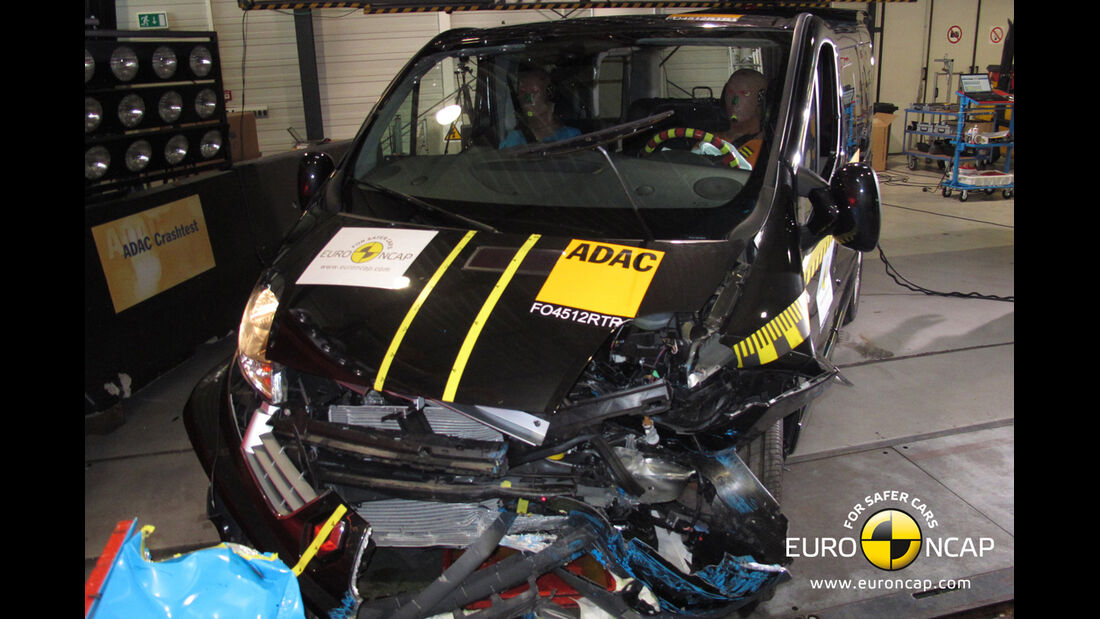 EuroNCAP-Crashtest Renault Trafic