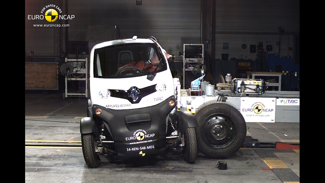 EuroNCAP Crashtest Renault Twizy