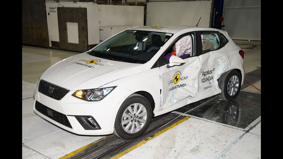 EuroNCAP-Crashtest Seat Ibiza