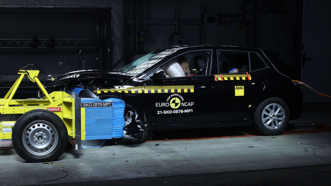EuroNCAP Crashtest Skoda Fabia