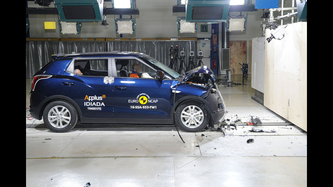 EuroNCAP Crashtest Ssangyong Tivoli