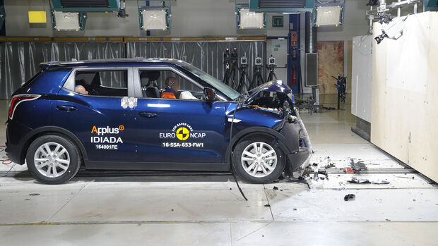 EuroNCAP Crashtest Ssangyong Tivoli