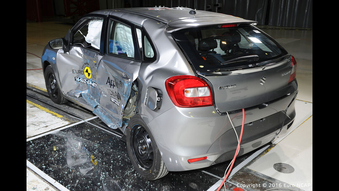 EuroNCAP Crashtest Suzuki Baleno
