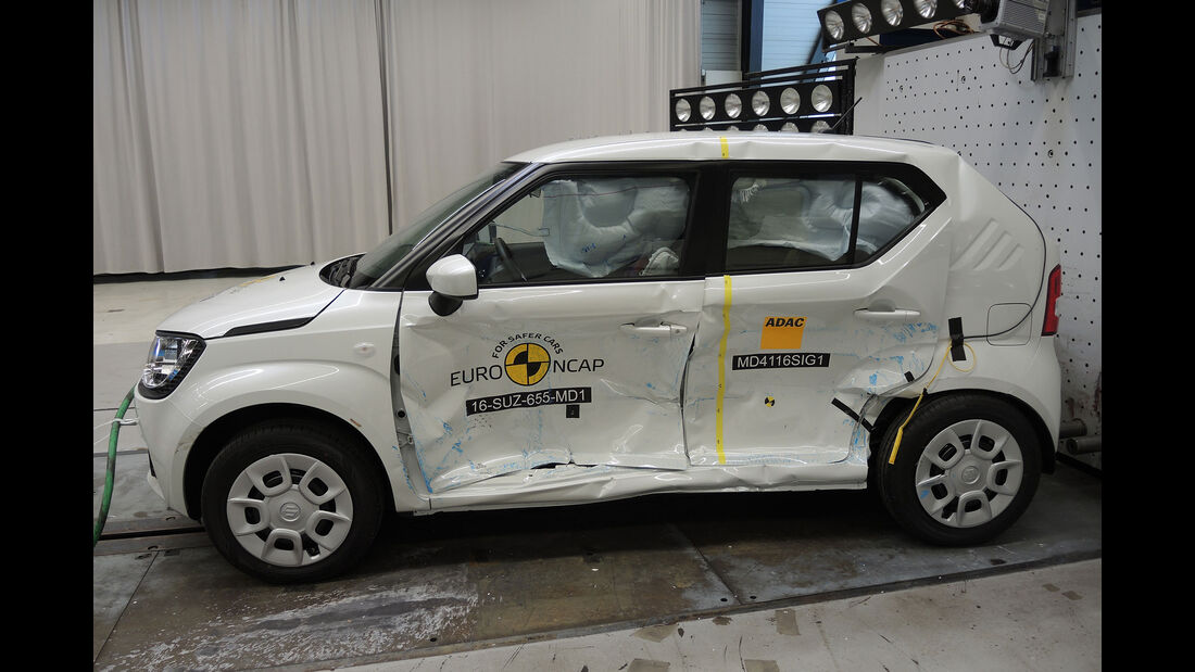 EuroNCAP Crashtest Suzuki Ignis