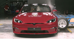 EuroNCAP Crashtest Tesla Model S 