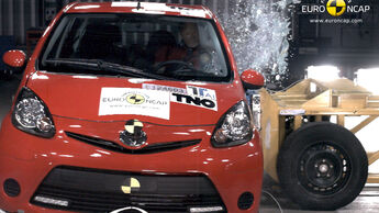 EuroNCAP-Crashtest Toyota Aygo