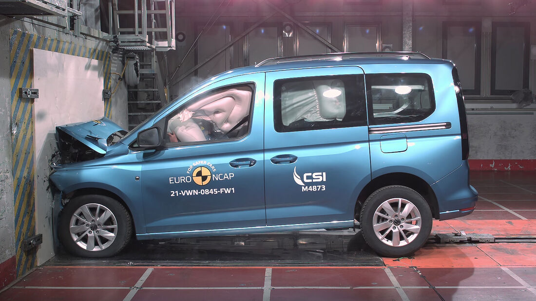 EuroNCAP Crashtest VW Caddy