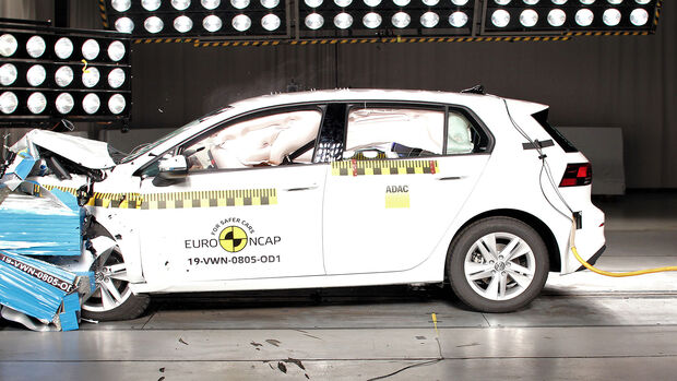 EuroNCAP Crashtest VW Golf