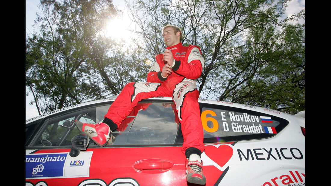 Evgeny Novikov WRC Rallye Mexiko 2012
