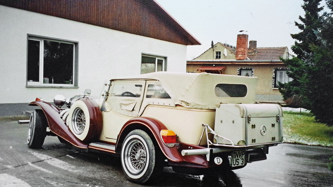 Excalibur SIII Phaeton, Heckansicht