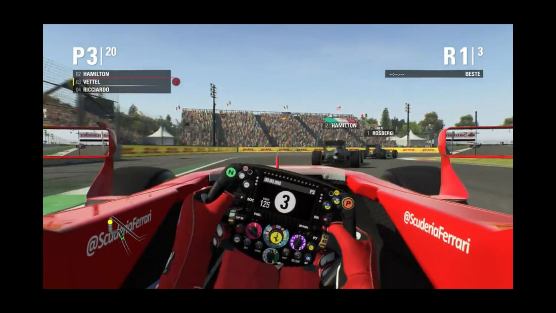 F1 2015 - GP Mexiko - Simulation
