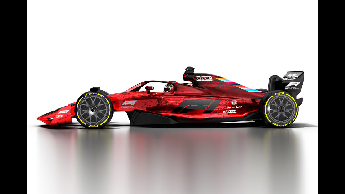 F1 Auto 2021 - Offizielle Bilder