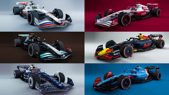 F1-Autos 2022 - Collage