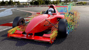 F1 - Digitaler Windkanal - Simulation - CFD - Exa