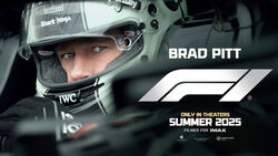 F1 Formel 1 Film Brad Pitt Plakat Poster