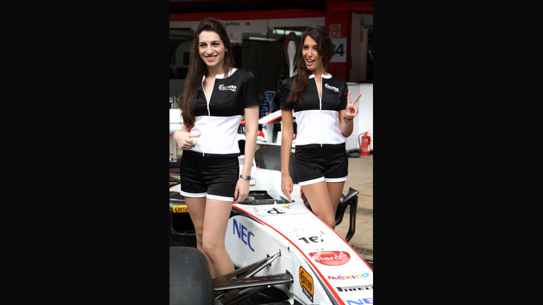 F1 Girl GP Spanien Barcelona