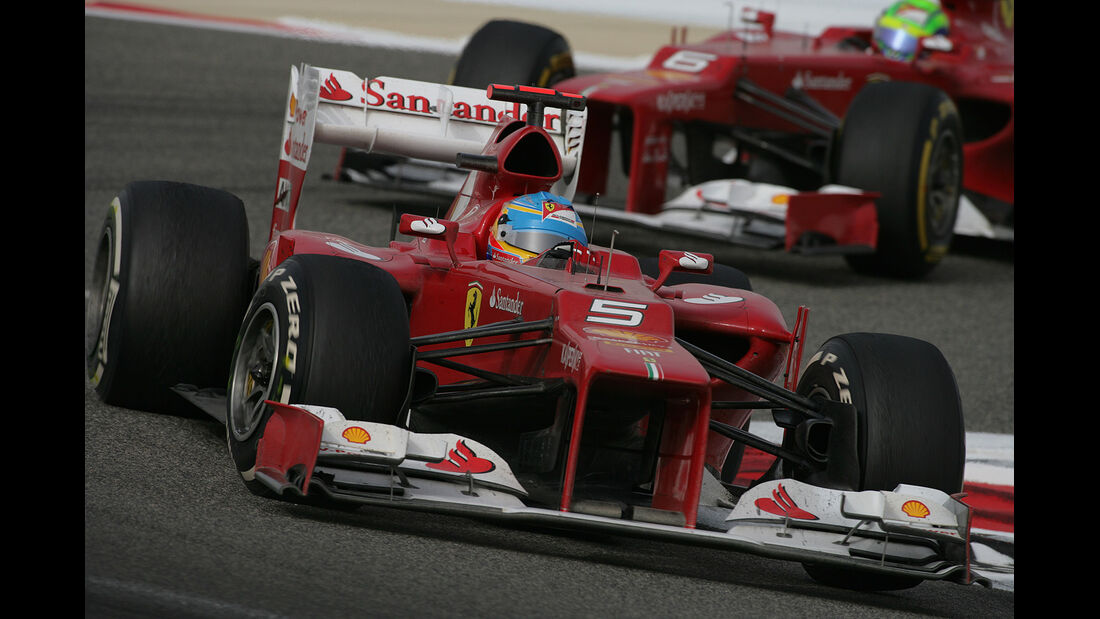 F1 Halbjahresbilanz Ferrari 2012