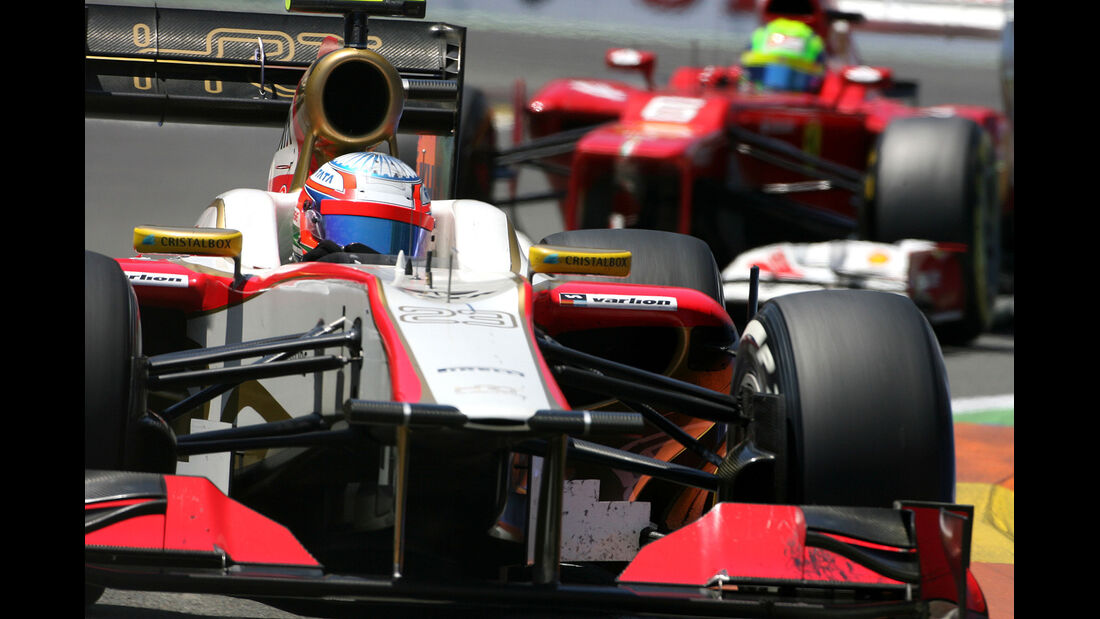 F1 Halbjahresbilanz HRT 2012