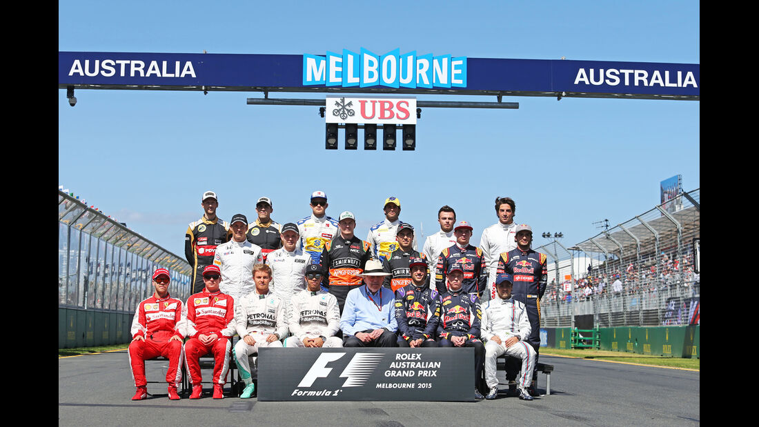 F1-Klassenfoto - Formel 1 - GP Australien 2015