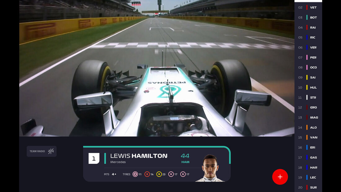 F1 Live-Streaming - Screenshot - 2018