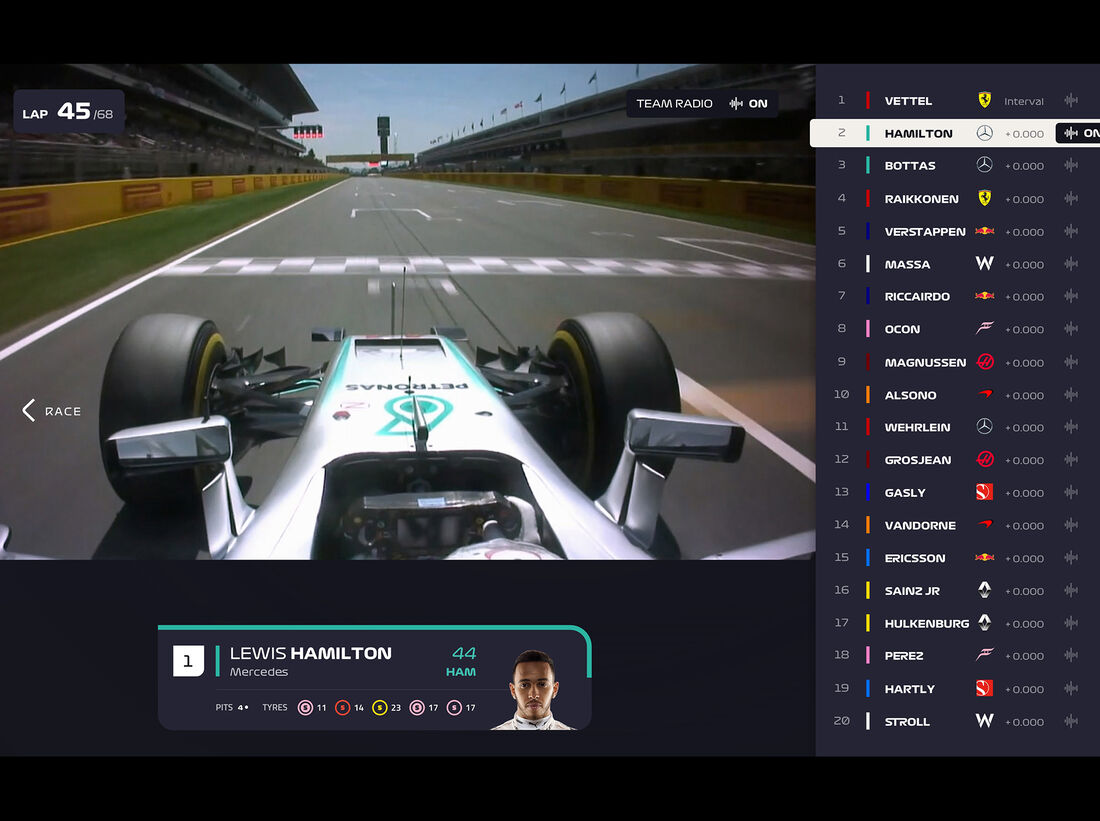 Formel 1 im Live-Stream: F1 TV startet beim GP Spanien ...