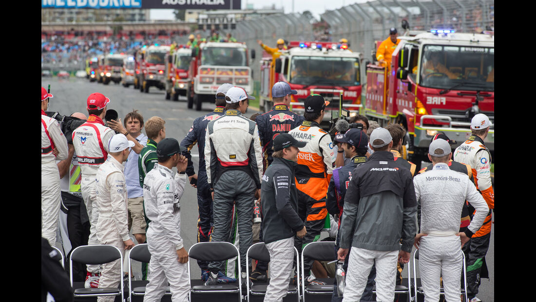 F1-Piloten - Formel 1 - GP Australien 2014 - Danis Bilderkiste