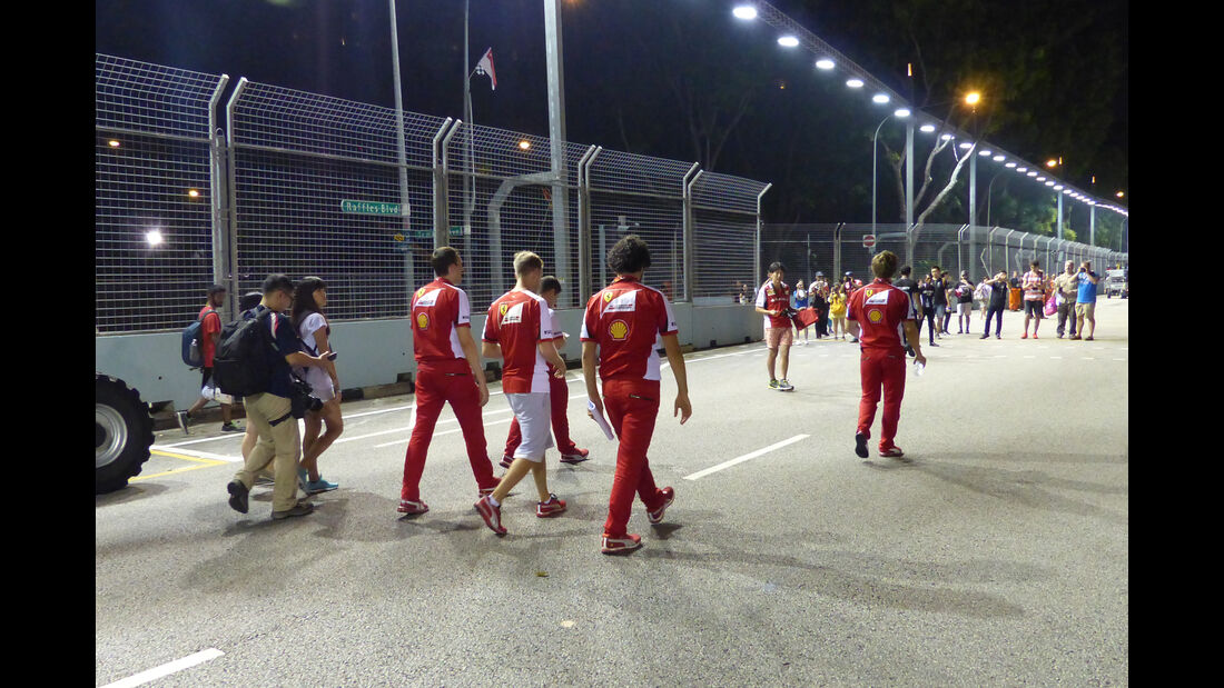 F1 Tagebuch - GP Singapur 2015