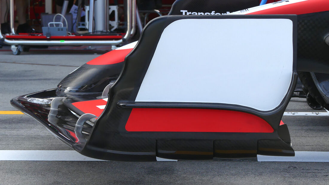 F1-Technik 2022 - Frontflügel-Endplatten