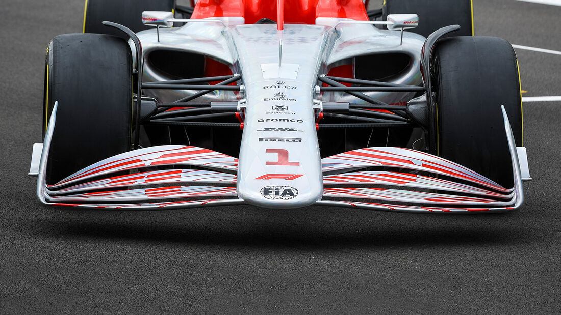 F1-Technik 2022 - Frontflügel / Nase