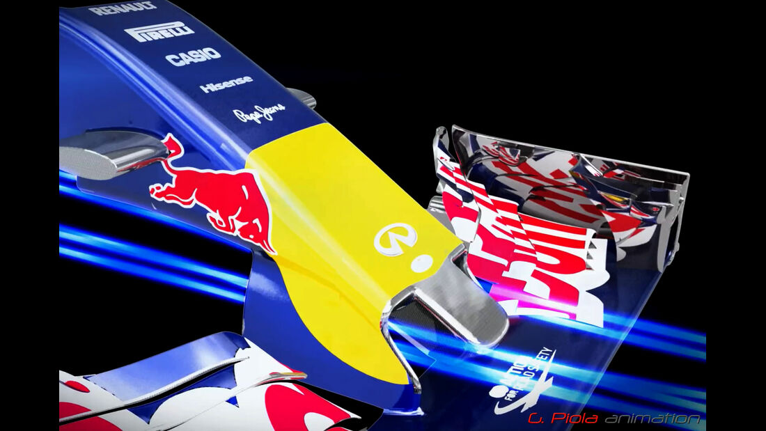 F1 Technik - Red Bull RB11 - Nase - Piola Animation - 2015